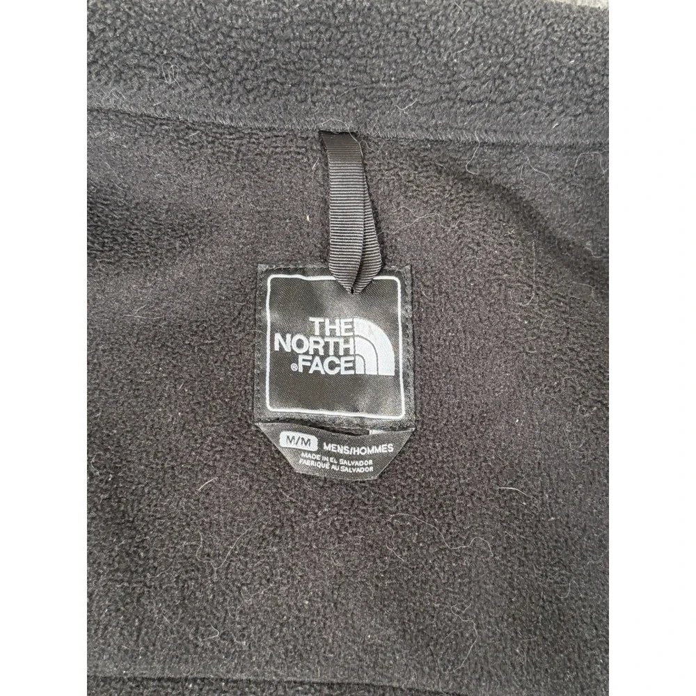 Vintage‎ The North Face Denali Jacket Mens Medium Black Polartec Fleece Full Zip